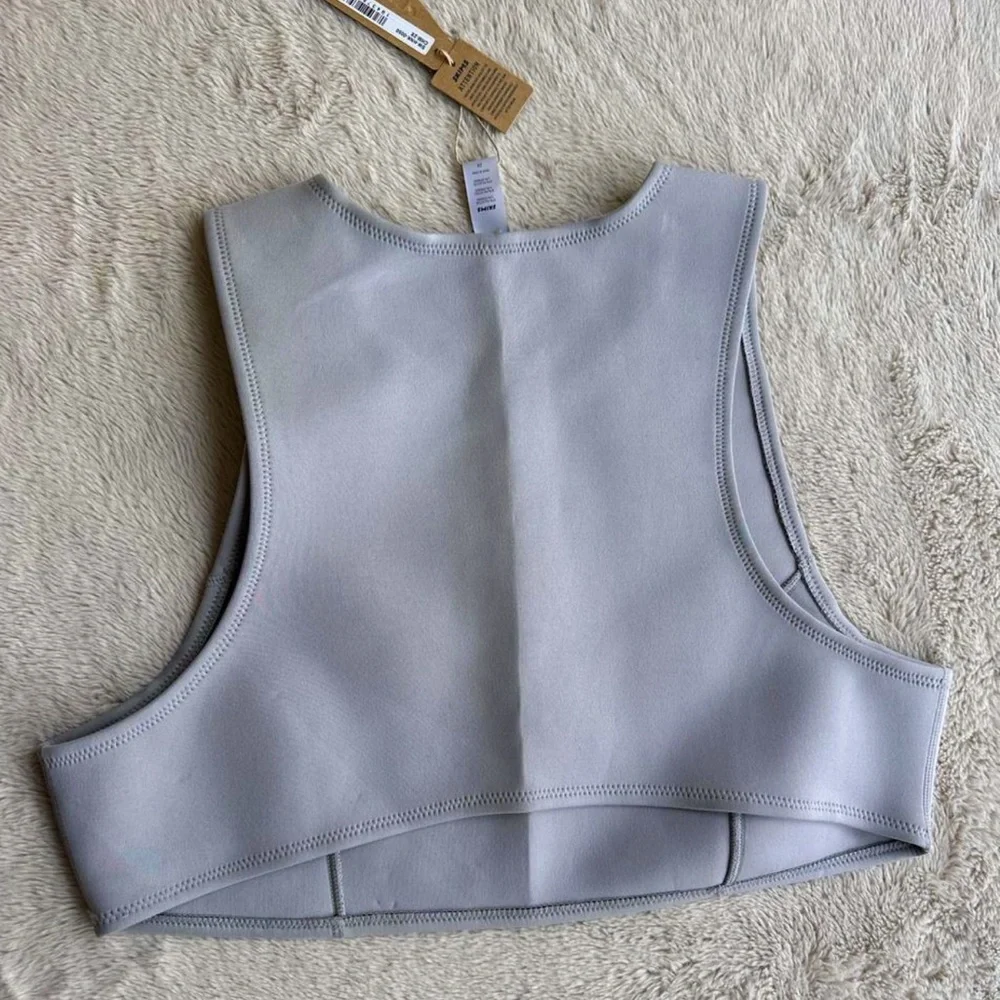 NWT SKIMS Sport Swim High Neck Scuba Bikini Top | 2X